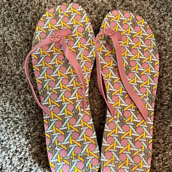 Tory Burch flip flops - Picture 1 of 2